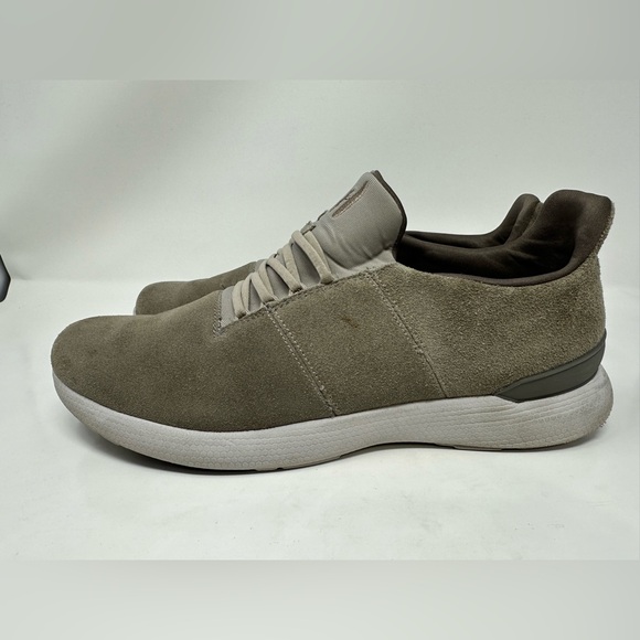 johnnie-O Men's Sneakformance Brown Suede Running Shoes US Size 12 M - Picture 4 of 10